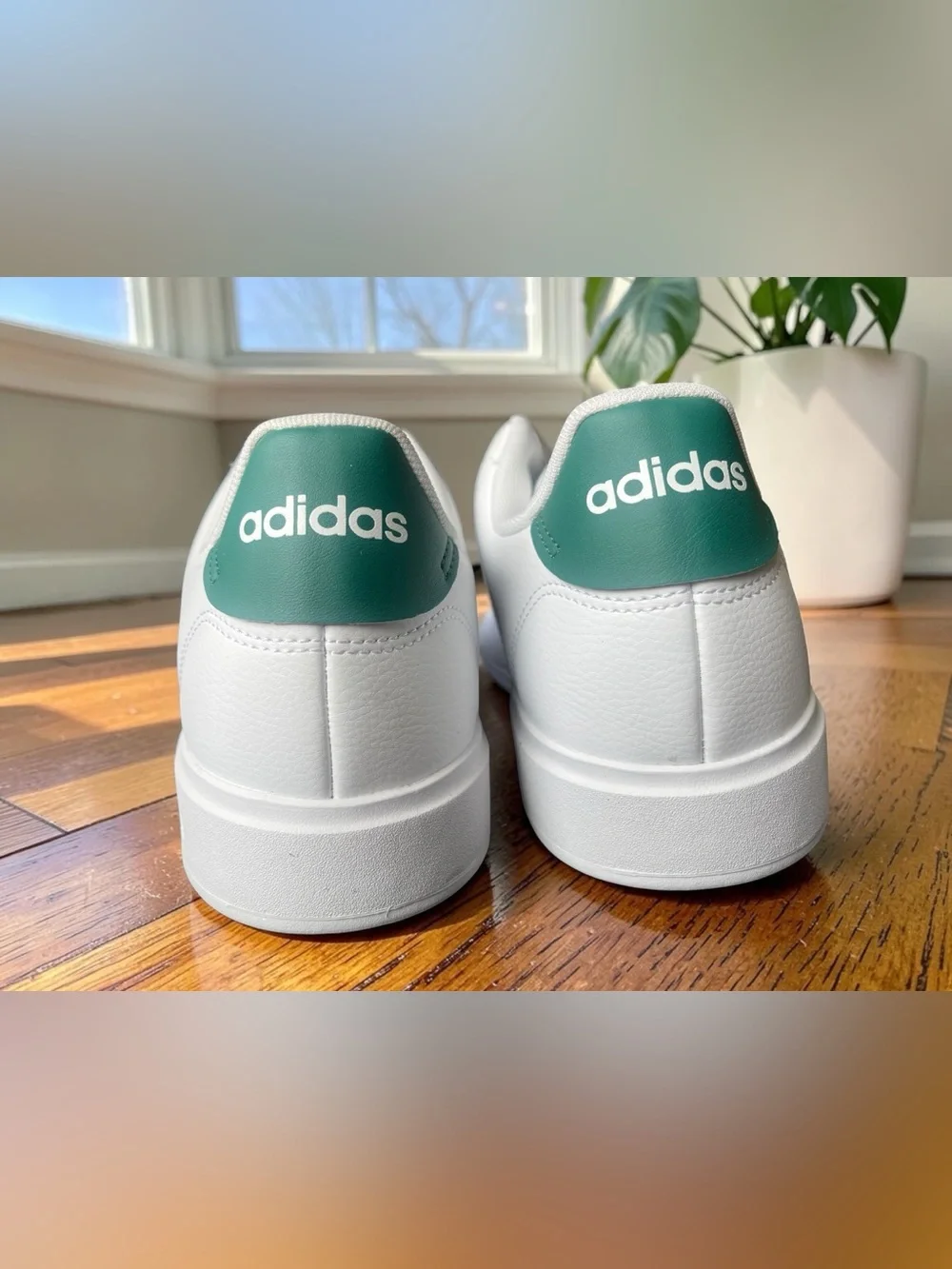 adidas clean white